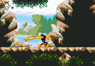 Mickey Mania - The Timeless Adventures of Mickey Mouse (Japan) In game screenshot